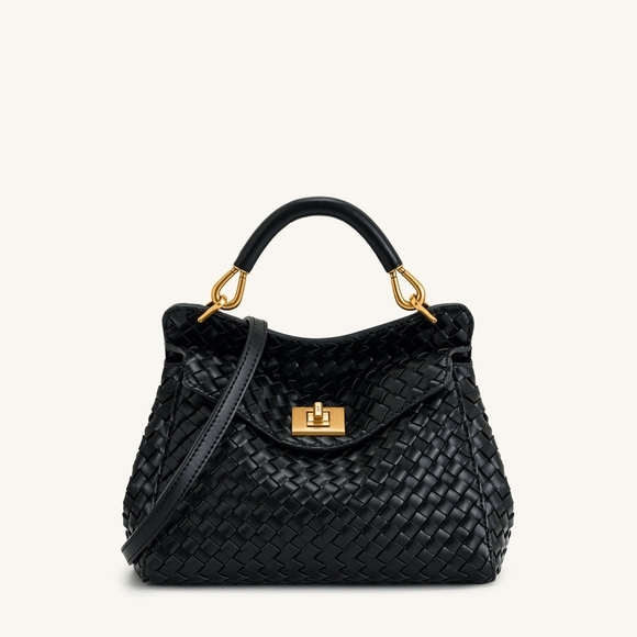 Lucia Classic Top Handle Woven Bag main image 1